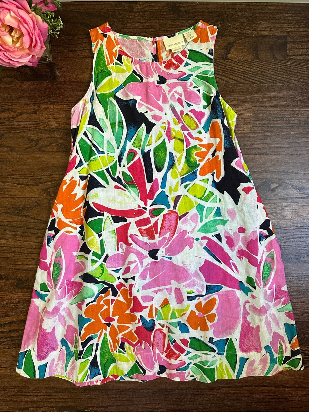 Cynthia Rowley linen dress, size XS - Picture 1 of 8